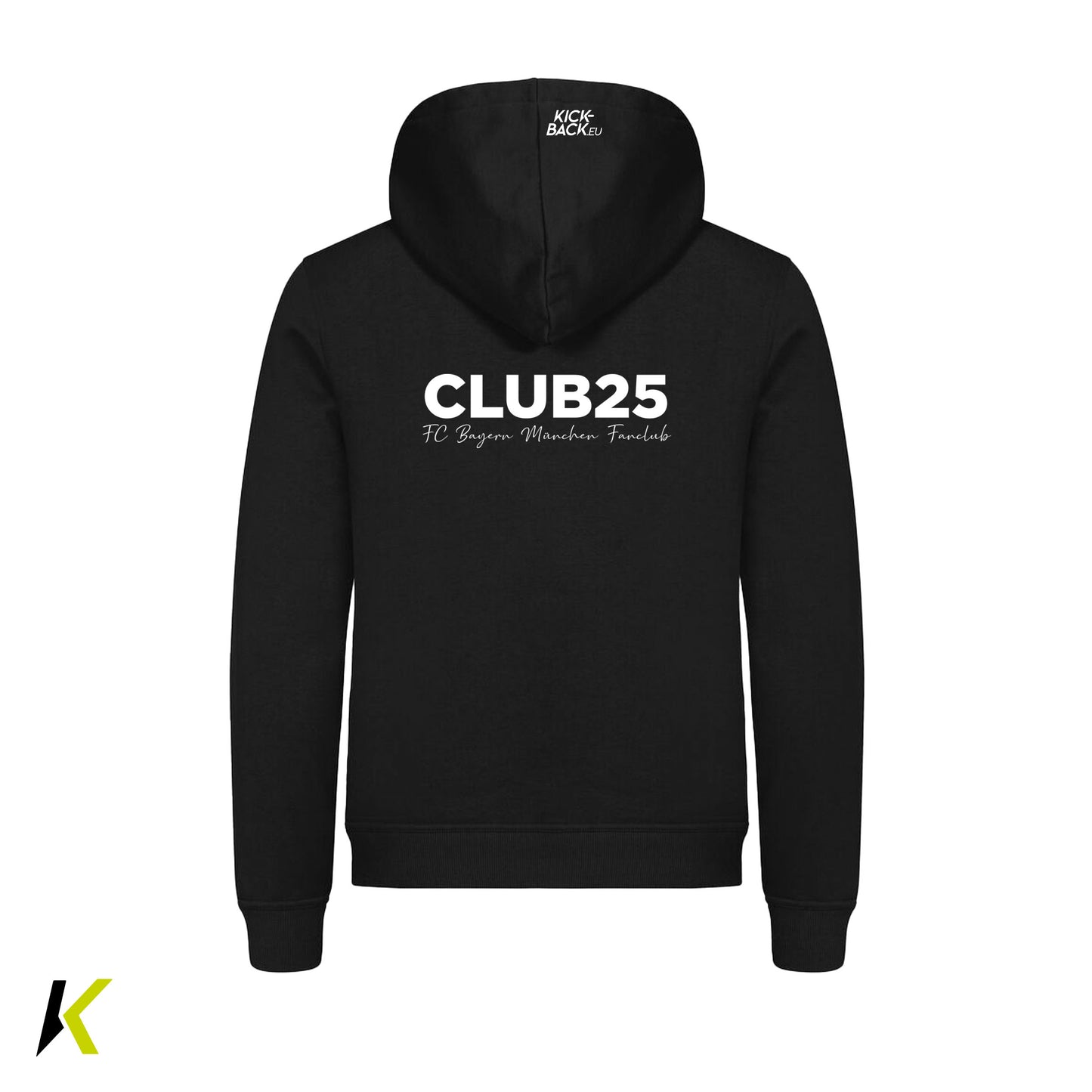 CLUB 25 CLIQUE Miami Hoodie Jr Wappen Brust & Schriftzug Rücken