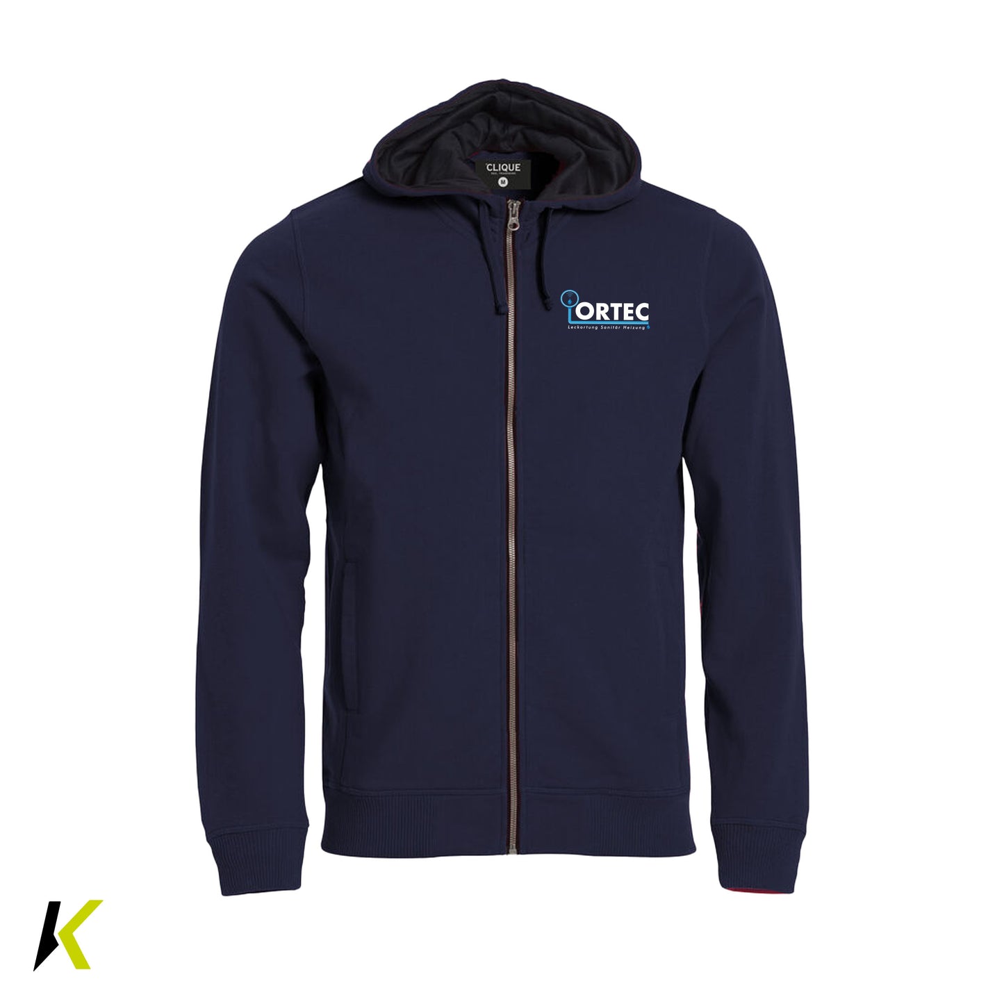 ORTEC GmbH CLIQUE® Classic Hoody Full Zip