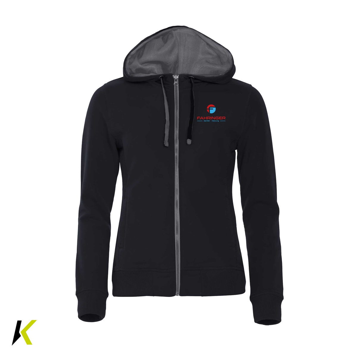 Sanitär Heizung Fahringer CLIQUE Classic Hoody Full Zip Women