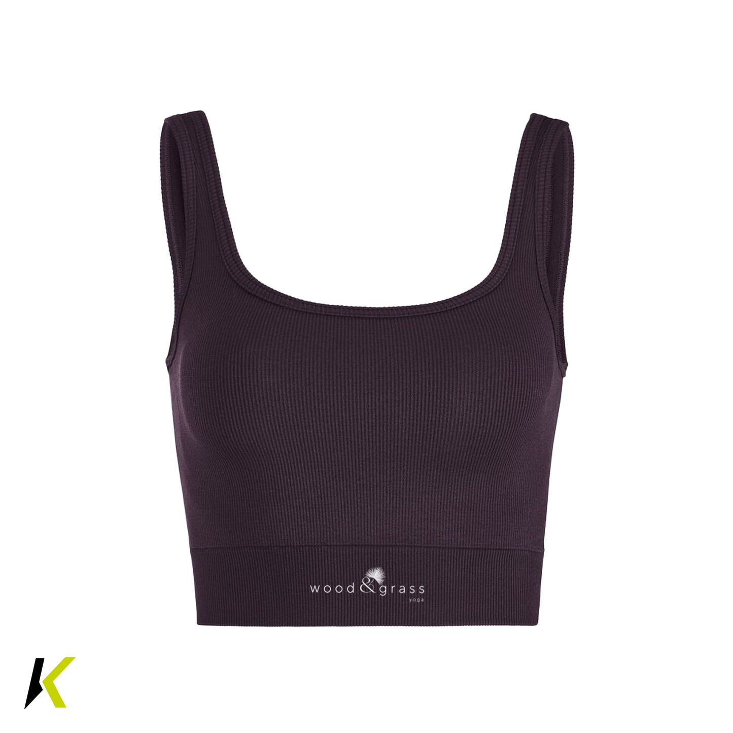 wood & grass yoga CRAFT® Collective Rib Sports Bra W