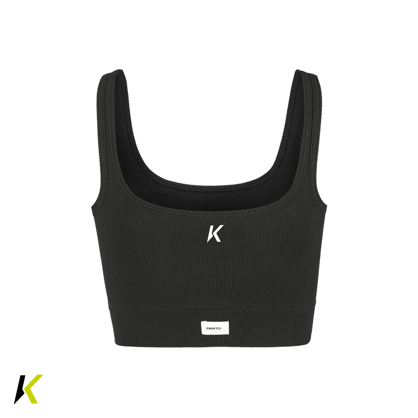 wood & grass yoga CRAFT® Collective Rib Sports Bra W