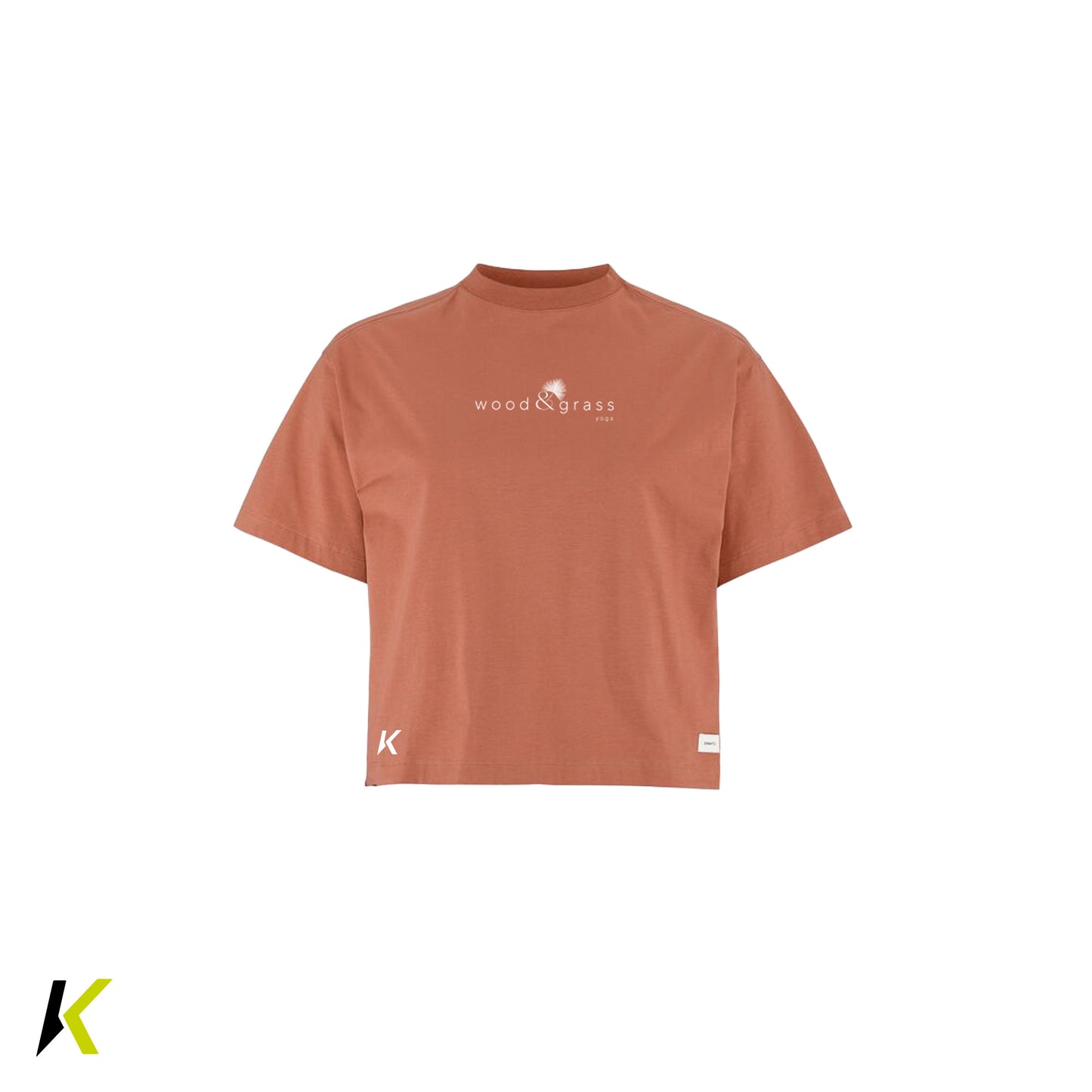wood & grass yoga CRAFT® Collective Relaxed SS Tee W