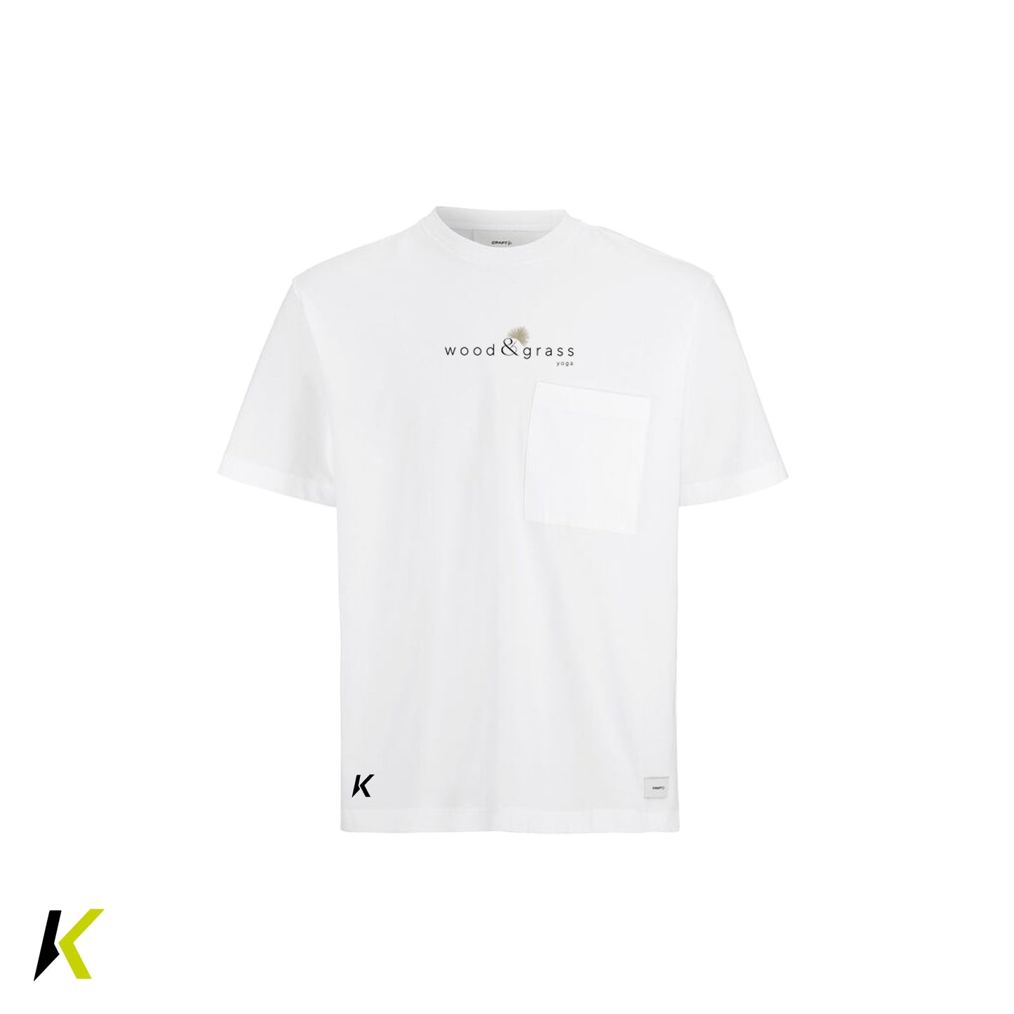wood & grass yoga CRAFT® Collective Relaxed SS Tee M/Uni