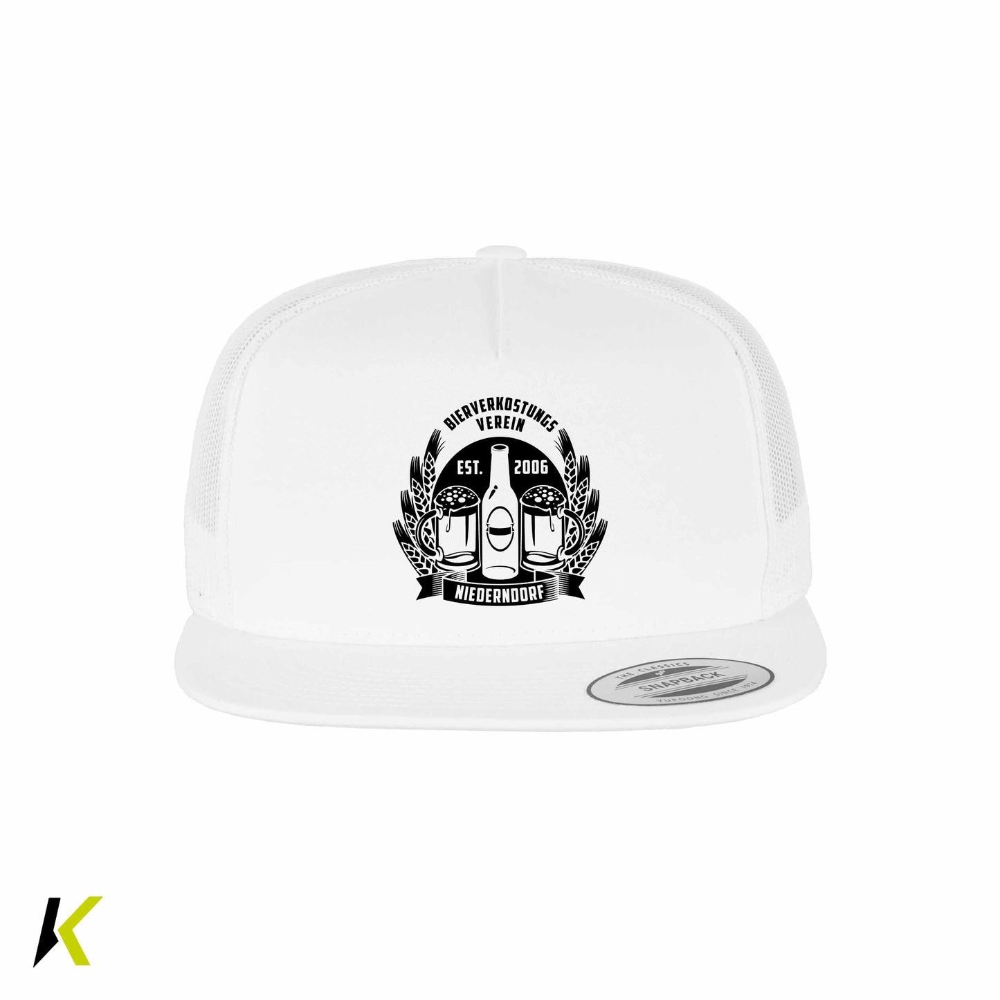 BVV YUPOONG Classic Trucker Cap white