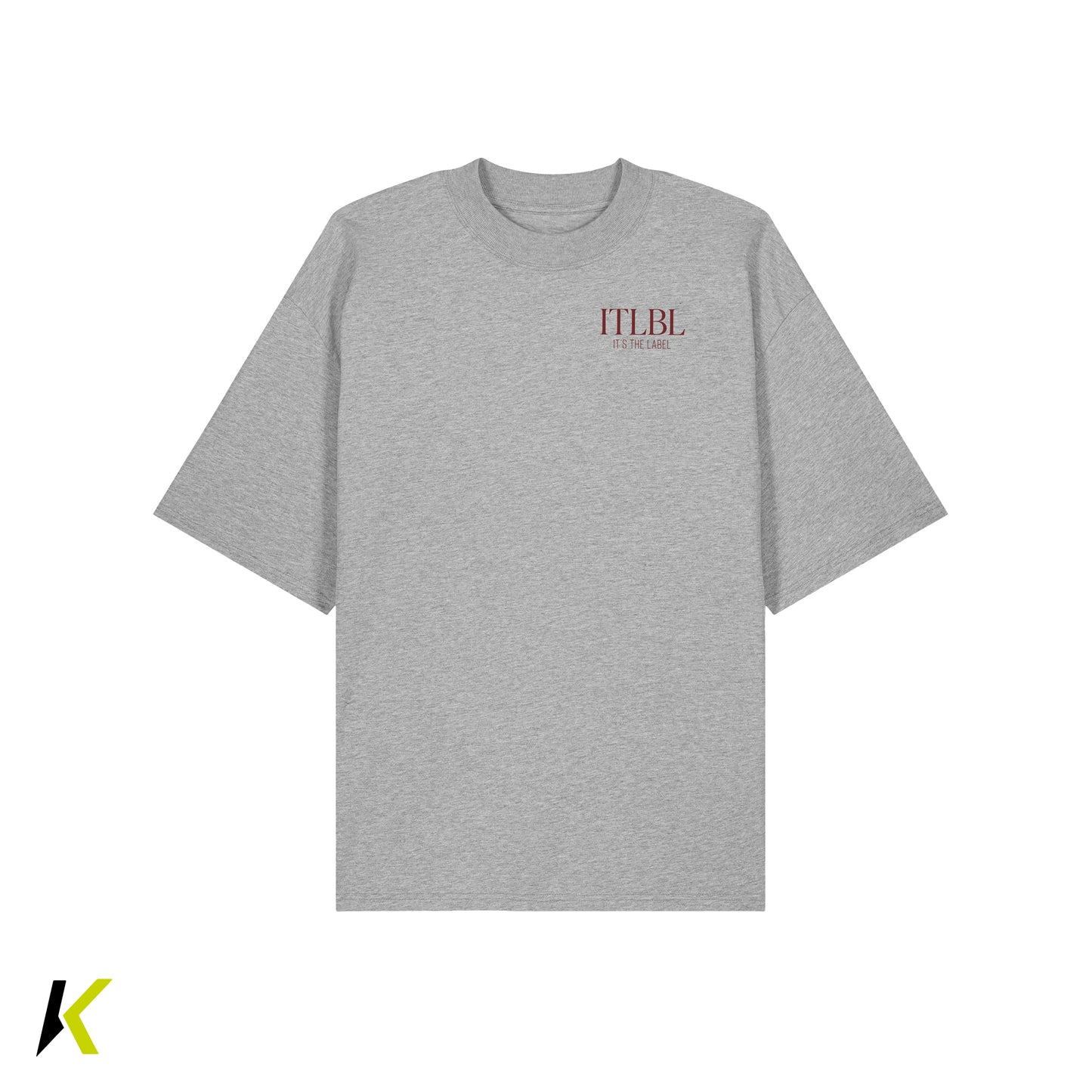 ITLBL Oversize-Shirt BURGUNDY