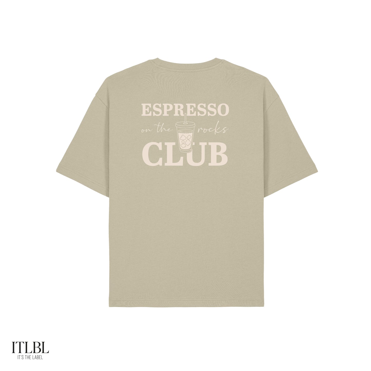 ITLBL Oversize-Shirt ESPRESSO ON THE ROCKS CLUB