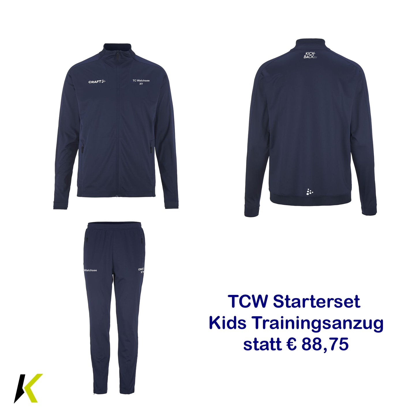 TCW Starterset Kids Traininsanzug Sonderpreis