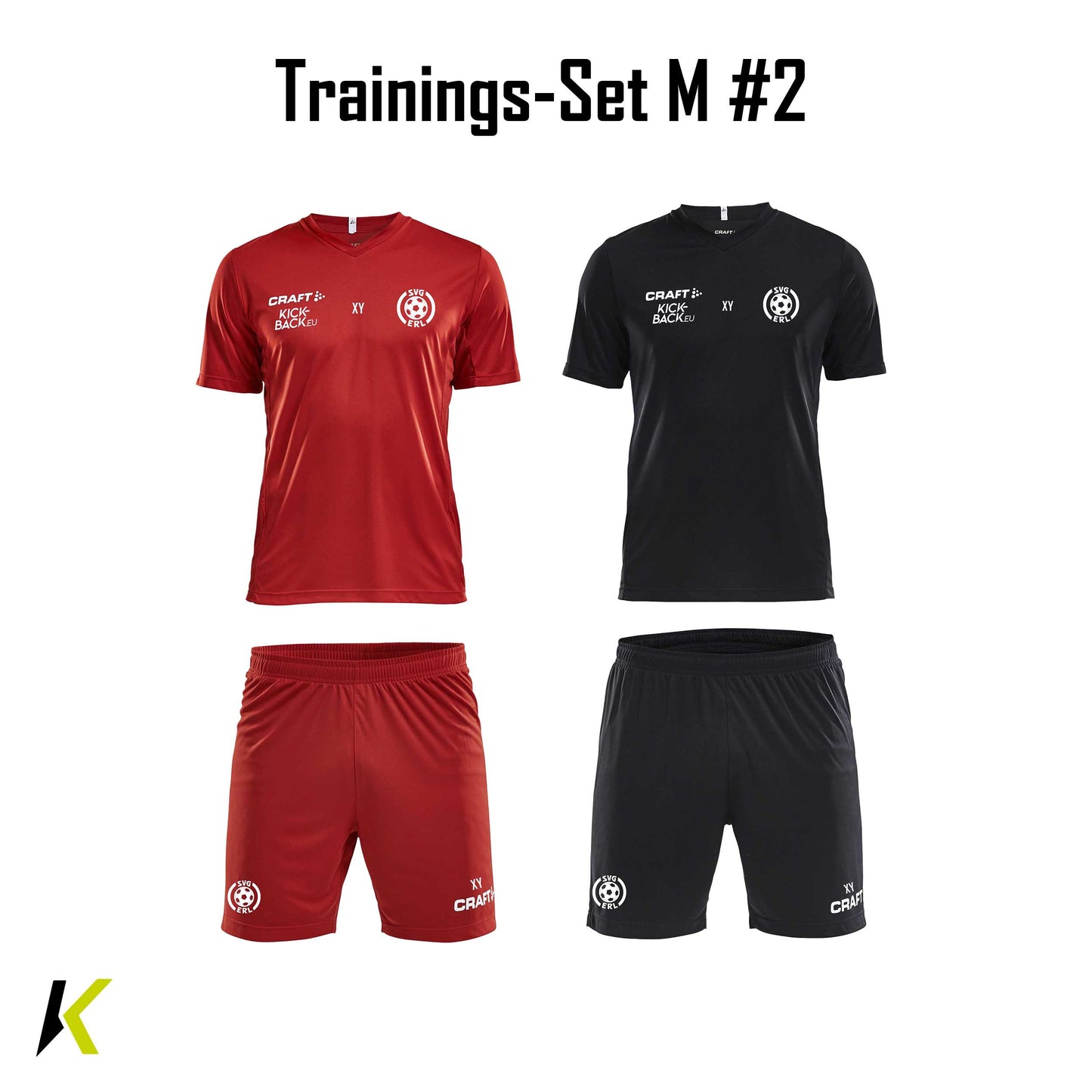 SVGE Trainings-Set M #2 (2x Shirt, 2x Short)