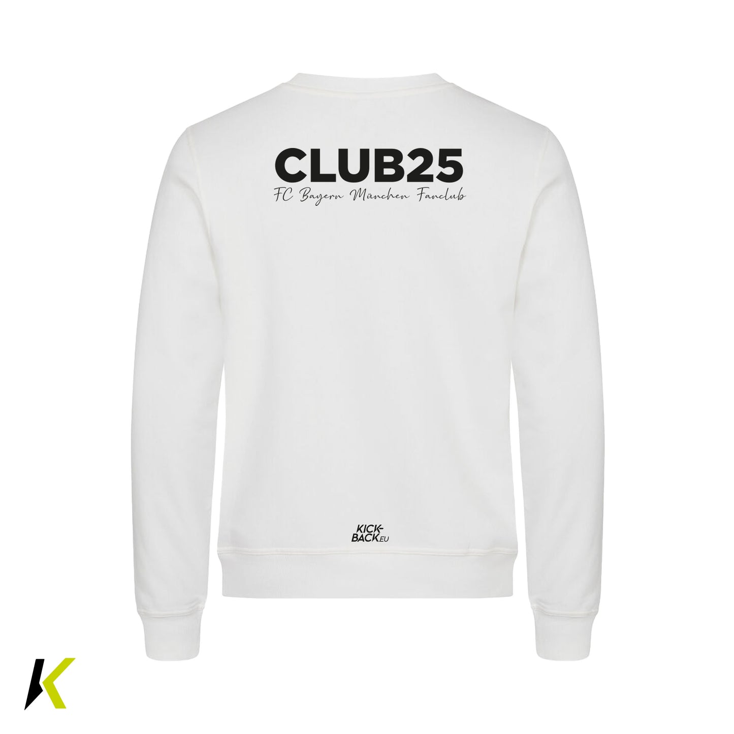 CLUB 25 CLIQUE Miami Roundneck Unisex Wappen Brust & Schriftzug Rücken
