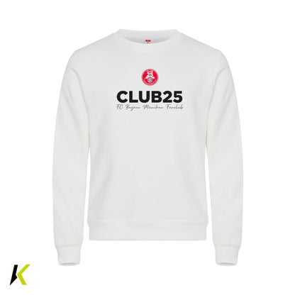CLUB 25 CLIQUE Miami Roundneck Unisex Wappen & Schriftzug Brust