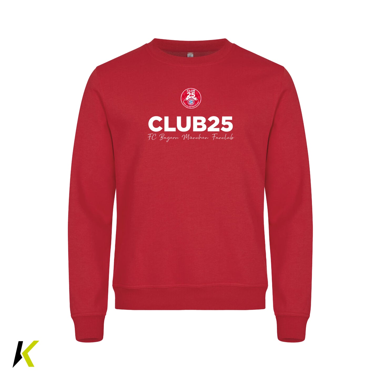 CLUB 25 CLIQUE Miami Roundneck Unisex Wappen & Schriftzug Brust