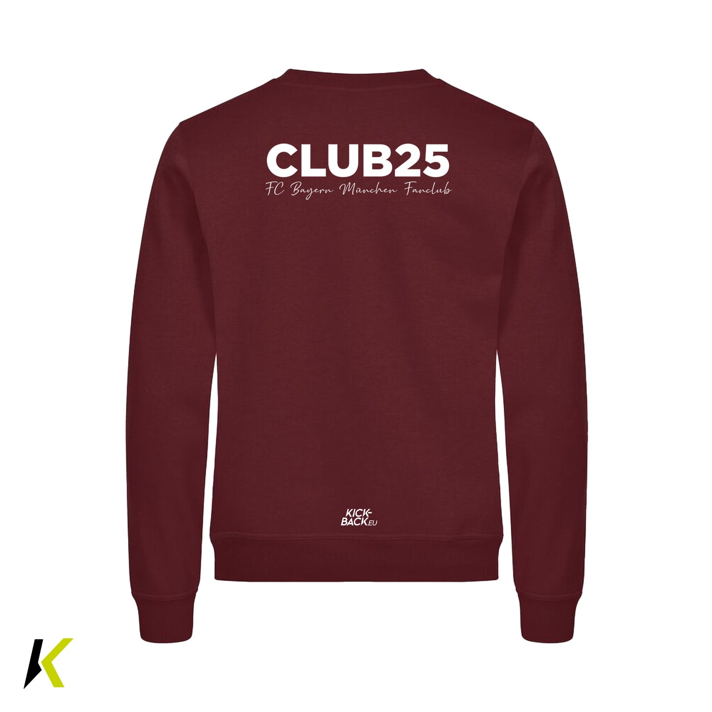 CLUB 25 CLIQUE Miami Roundneck Unisex Wappen Brust & Schriftzug Rücken