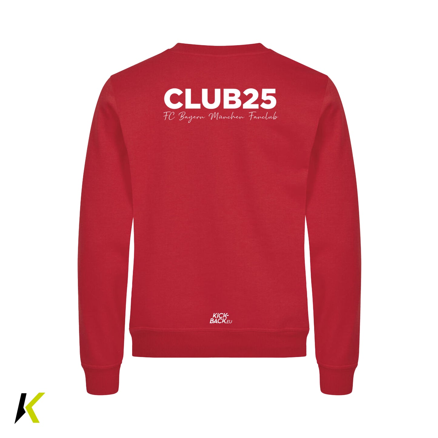 CLUB 25 CLIQUE Miami Roundneck Unisex Wappen Brust & Schriftzug Rücken