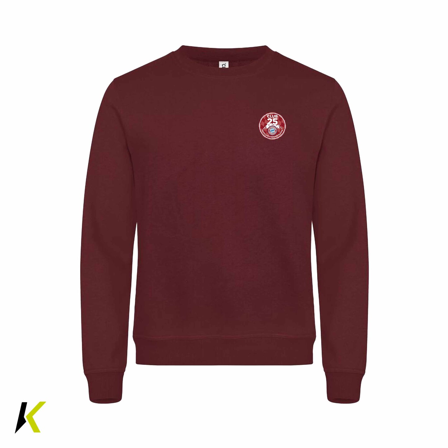 CLUB 25 CLIQUE Miami Roundneck Unisex Wappen Brust & Schriftzug Rücken