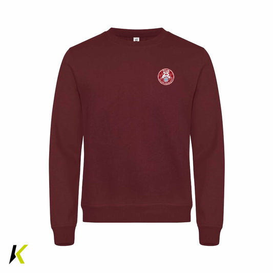 CLUB 25 CLIQUE Miami Roundneck Unisex Wappen Brust & Schriftzug Rücken