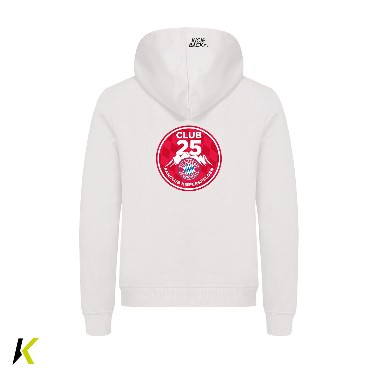 CLUB 25 CLIQUE Miami Hoodie Unisex Schriftzug Brust & Wappen Rücken