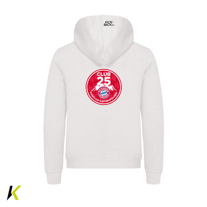 CLUB 25 CLIQUE Miami Hoodie Unisex Schriftzug Brust & Wappen Rücken