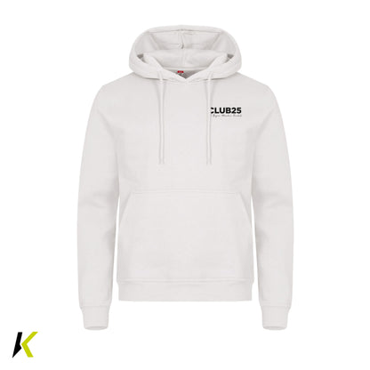 CLUB 25 CLIQUE Miami Hoodie Unisex Schriftzug Brust & Wappen Rücken