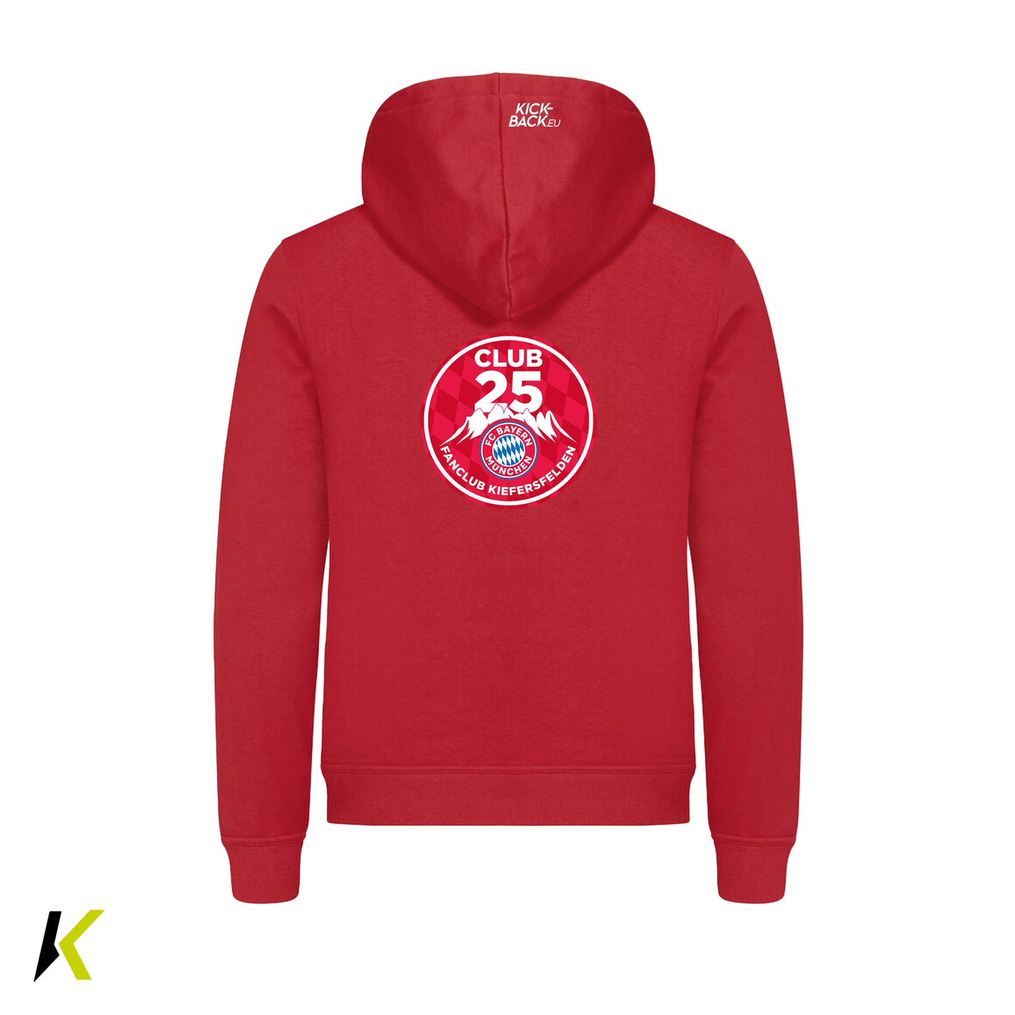 CLUB 25 CLIQUE Miami Hoodie Unisex Schriftzug Brust & Wappen Rücken