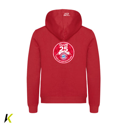 CLUB 25 CLIQUE Miami Hoodie Unisex Schriftzug Brust & Wappen Rücken