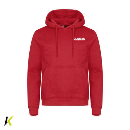 CLUB 25 CLIQUE Miami Hoodie Unisex Schriftzug Brust & Wappen Rücken