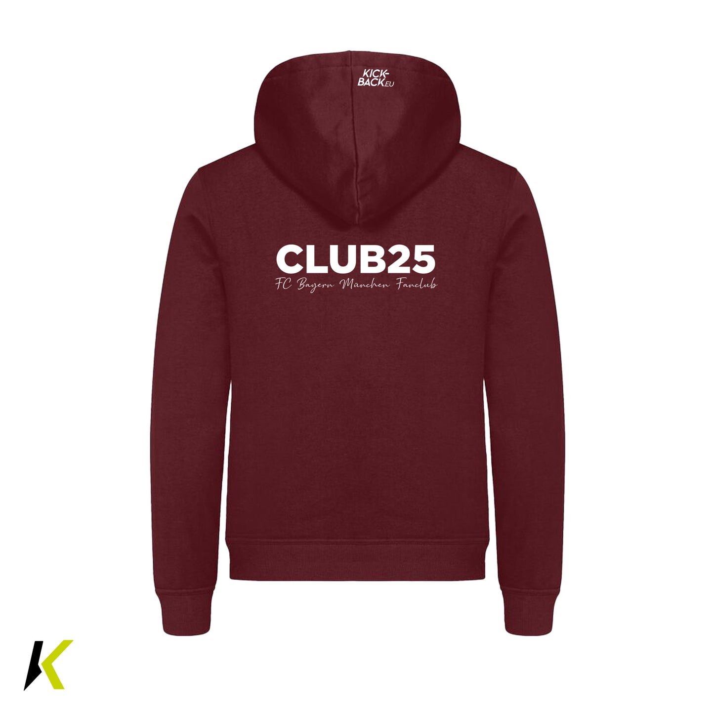 CLUB 25 CLIQUE Miami Hoodie Unisex Wappen Brust & Schriftzug Rücken