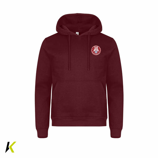 CLUB 25 CLIQUE Miami Hoodie Unisex Wappen Brust & Schriftzug Rücken