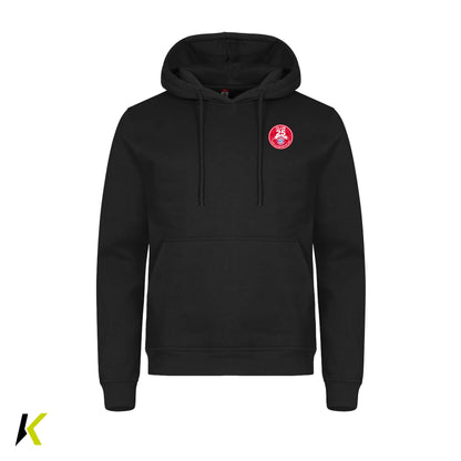 CLUB 25 CLIQUE Miami Hoodie Unisex Wappen Brust & Schriftzug Rücken