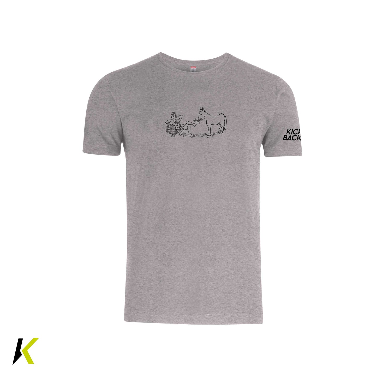 Duftbräu CLIQUE Premium Fashion-T M/Uni "Esel Brust - Duftbräu Rücken"