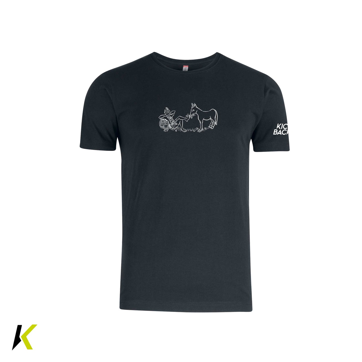 Duftbräu CLIQUE Premium Fashion-T M/Uni "Esel Brust - Duftbräu Rücken"