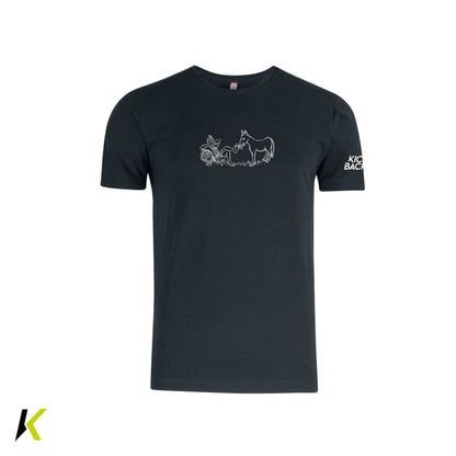 Duftbräu CLIQUE Premium Fashion-T M/Uni "Esel Brust - Duftbräu Rücken"