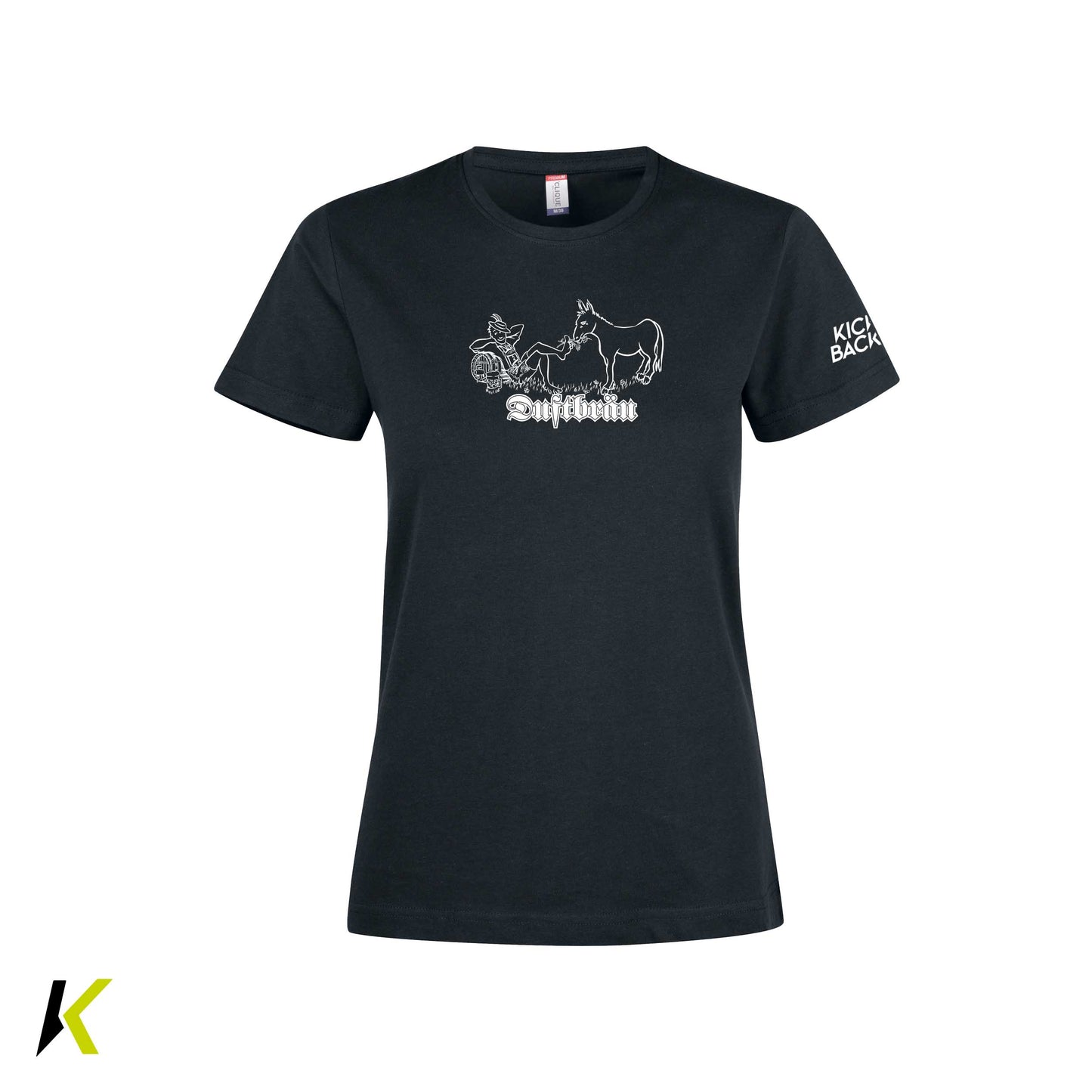 Duftbräu CLIQUE Premium Fashion-T Women "Komplettlogo Brust"