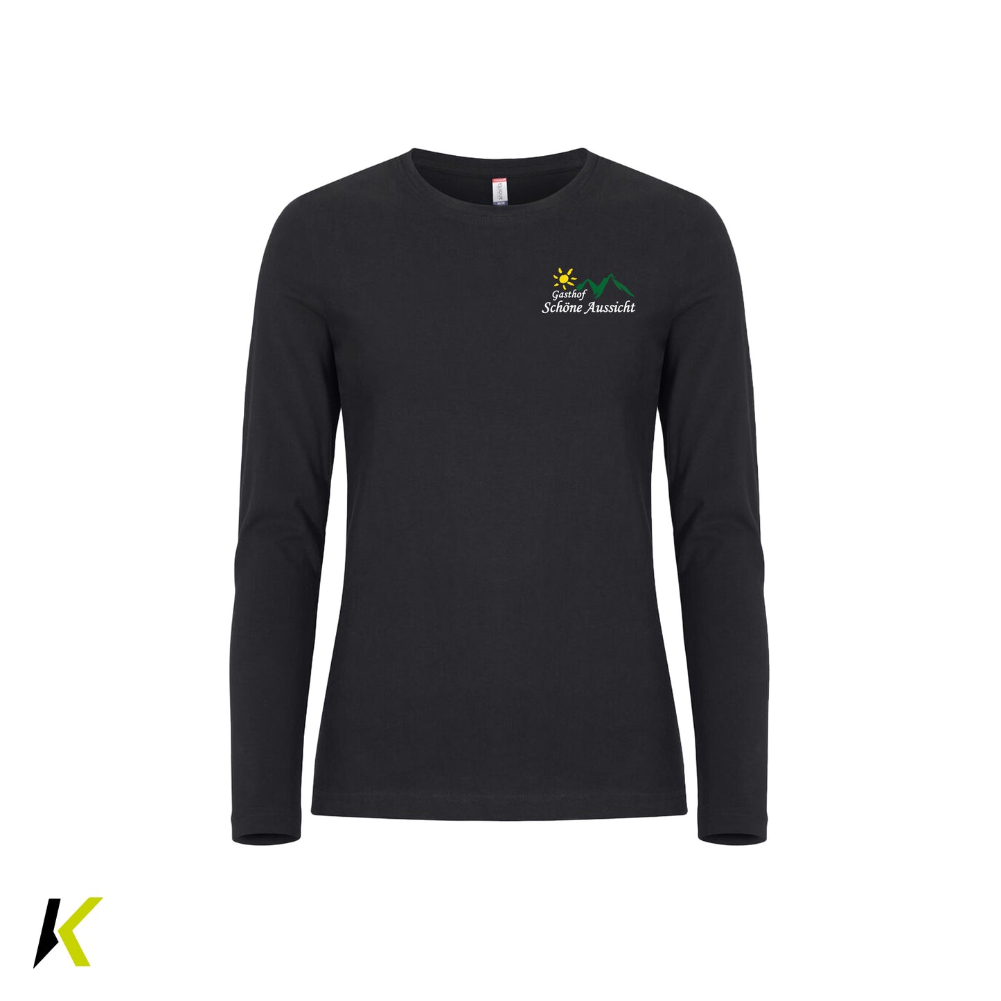 Gasthof Schöne Aussicht CLIQUE Premium Fashion-T L/S Women