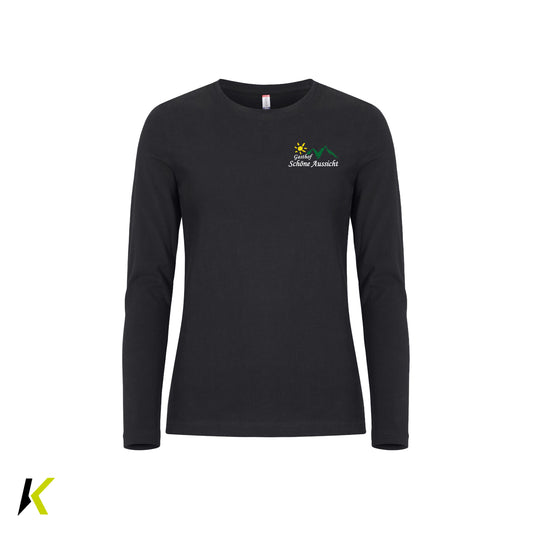Gasthof Schöne Aussicht CLIQUE Premium Fashion-T L/S Women