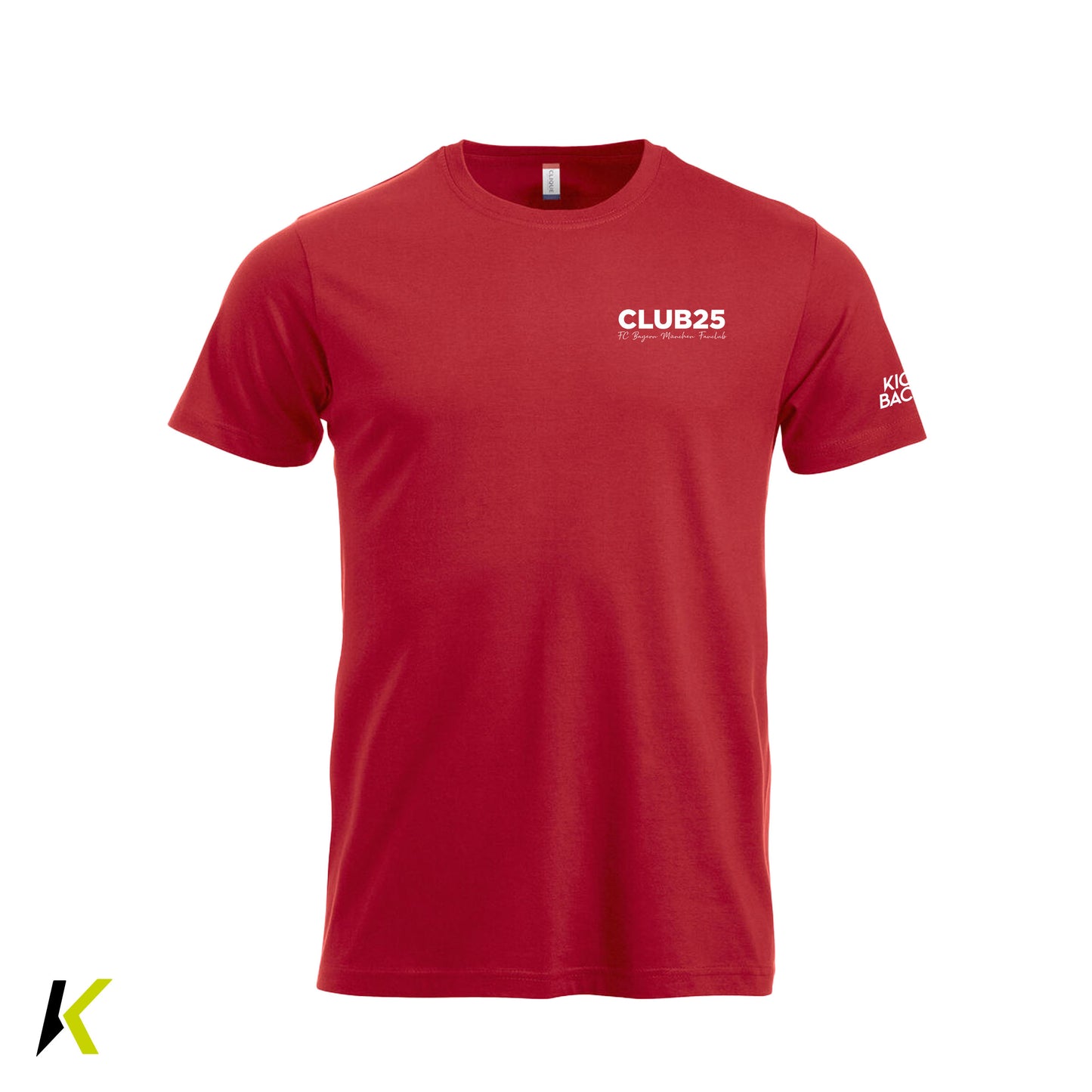 CLUB 25 CLIQUE New Classic-T M/Uni Schriftzug Brust & Wappen inkl. SZ Rücken