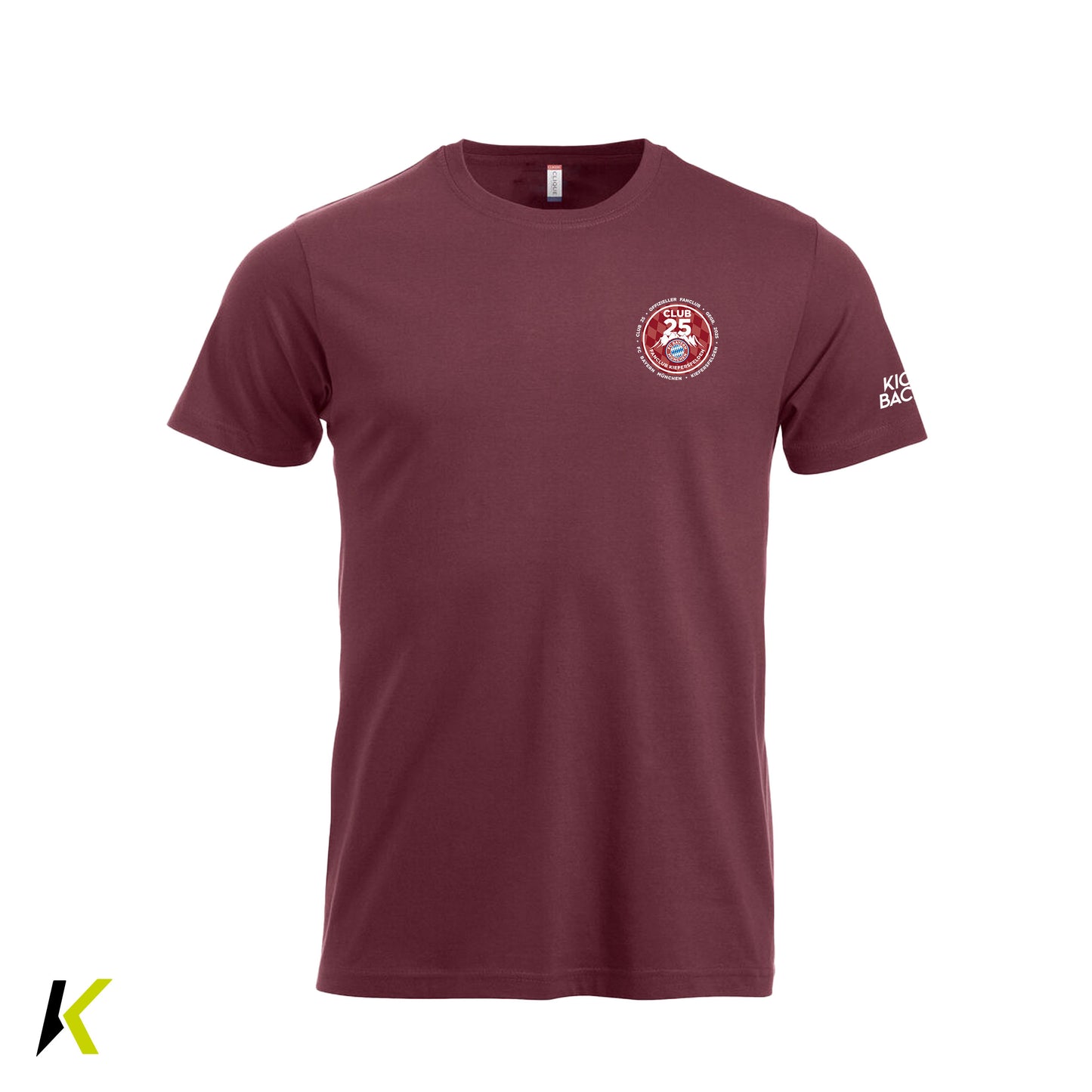 CLUB 25 CLIQUE New Classic-T JR Wappen ink. SZ Brust & SZ Rücken