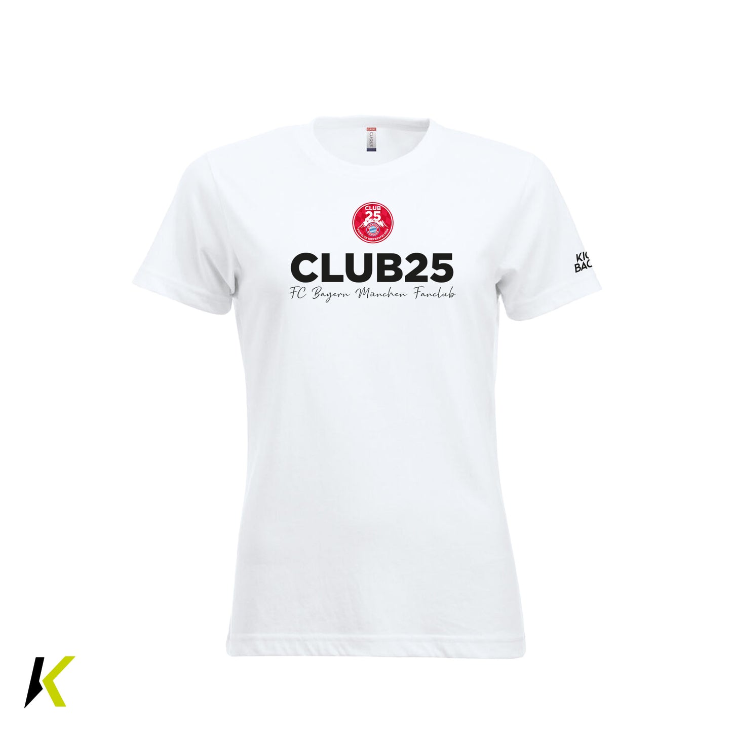 CLUB 25 CLIQUE New Classic-T W/Uni Wappen & Schriftzug Brust