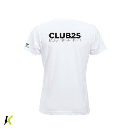 CLUB 25 CLIQUE New Classic-T W/Uni Wappen Brust & Schriftzug Rücken