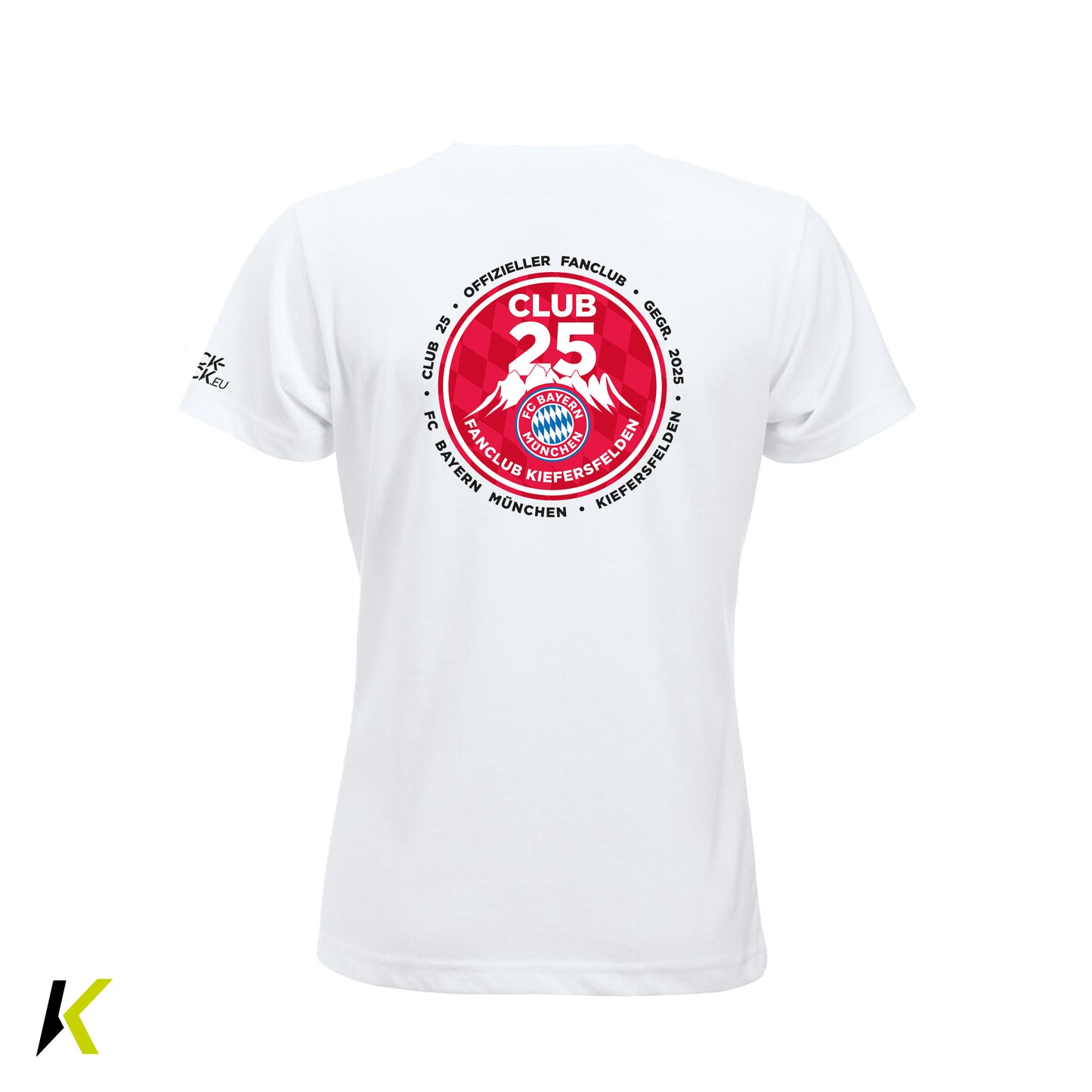CLUB 25 CLIQUE New Classic-T W/Uni Schriftzug Brust & Wappen inkl. SZ Rücken
