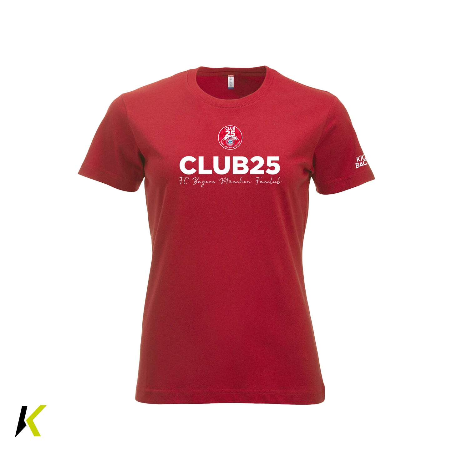 CLUB 25 CLIQUE New Classic-T W/Uni Wappen & Schriftzug Brust