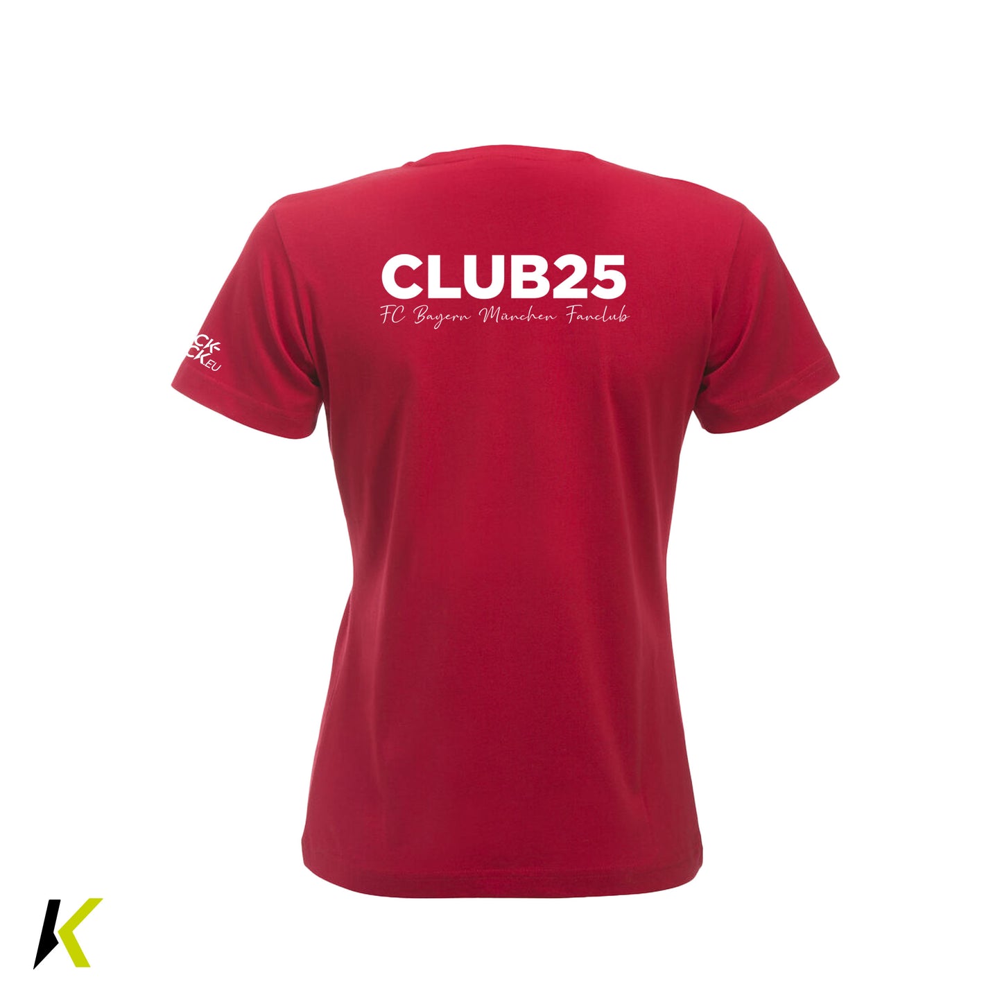 CLUB 25 CLIQUE New Classic-T W/Uni Wappen Brust & Schriftzug Rücken