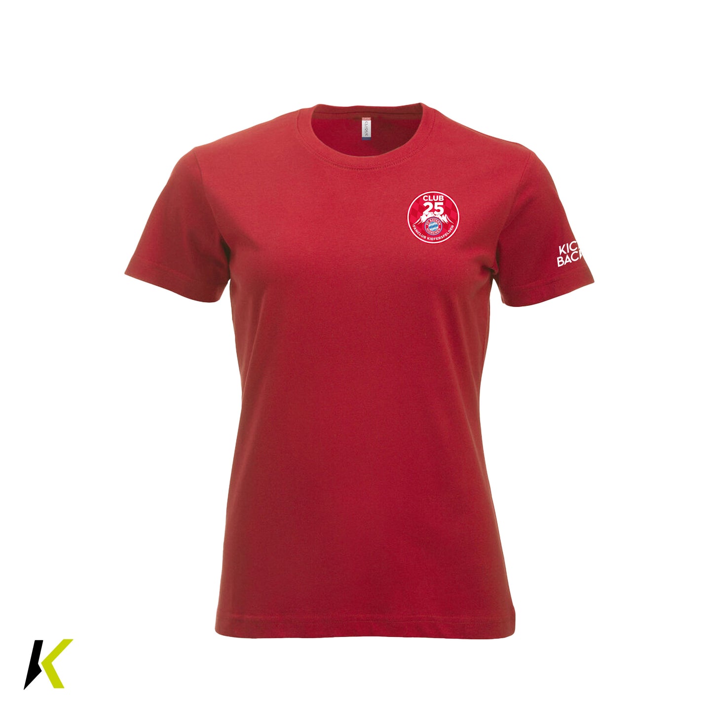 CLUB 25 CLIQUE New Classic-T W/Uni Wappen Brust & Schriftzug Rücken