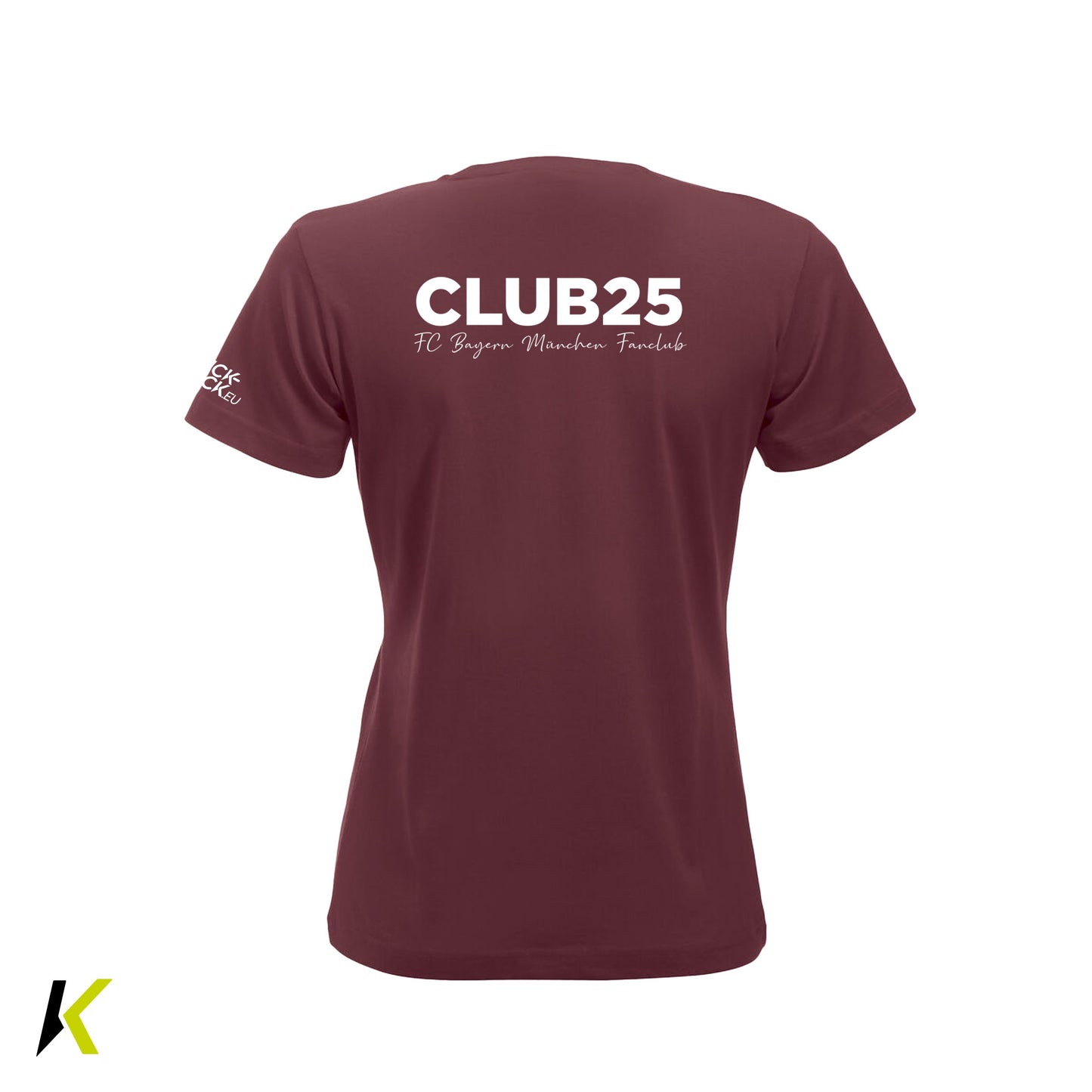 CLUB 25 CLIQUE New Classic-T W/Uni Wappen Brust & Schriftzug Rücken