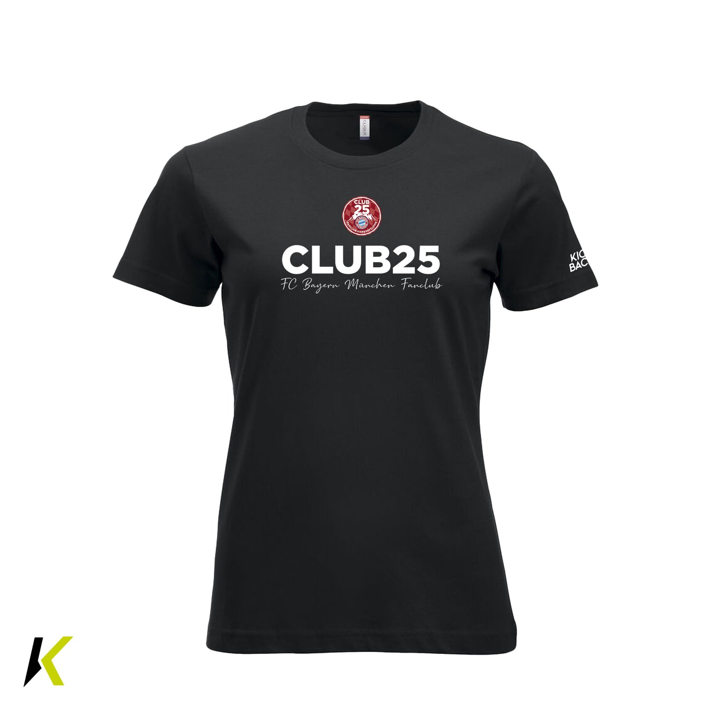 CLUB 25 CLIQUE New Classic-T W/Uni Wappen & Schriftzug Brust