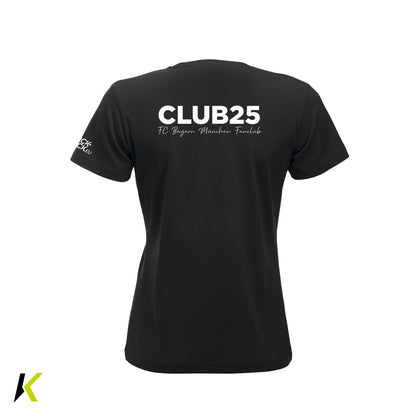 CLUB 25 CLIQUE New Classic-T W/Uni Wappen Brust & Schriftzug Rücken