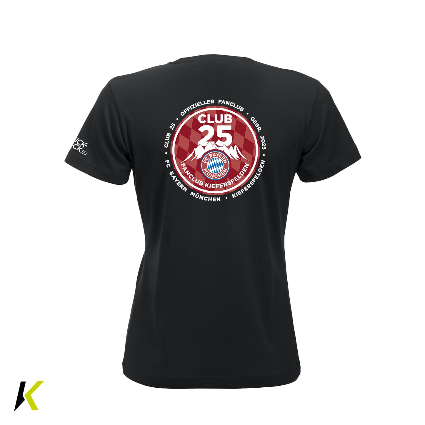 CLUB 25 CLIQUE New Classic-T W/Uni Schriftzug Brust & Wappen inkl. SZ Rücken