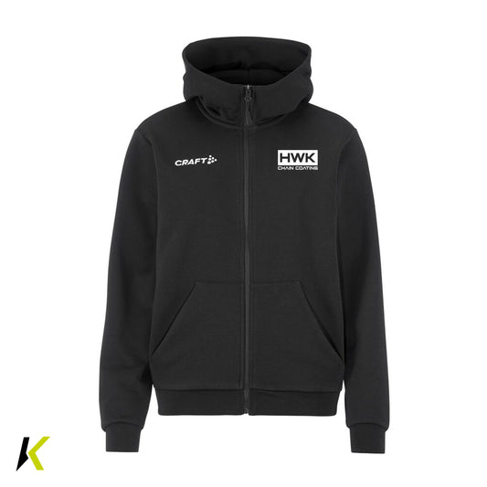 HWK Skiwax CRAFT® Community 2.0 Logo FZ Hoodie W