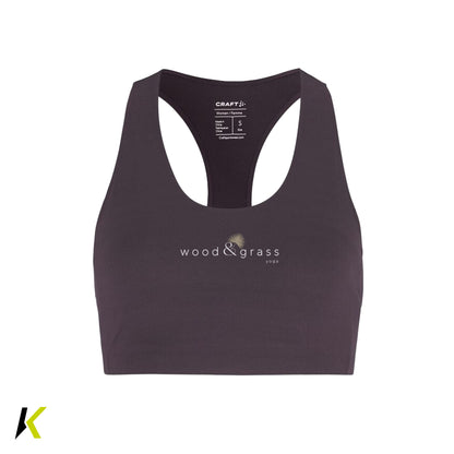 wood & grass yoga CRAFT® Collective Padded Sports Bra W