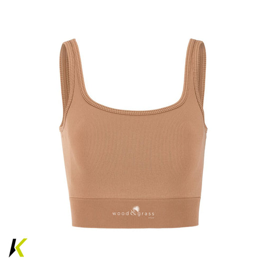 wood & grass yoga CRAFT® Collective Rib Sports Bra W
