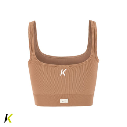 wood & grass yoga CRAFT® Collective Rib Sports Bra W
